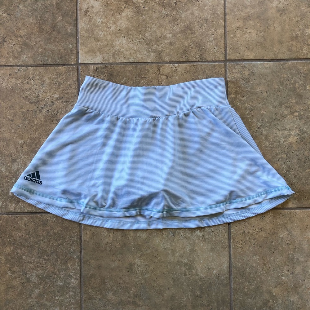 Adidas Sky Blue Mini Skirt